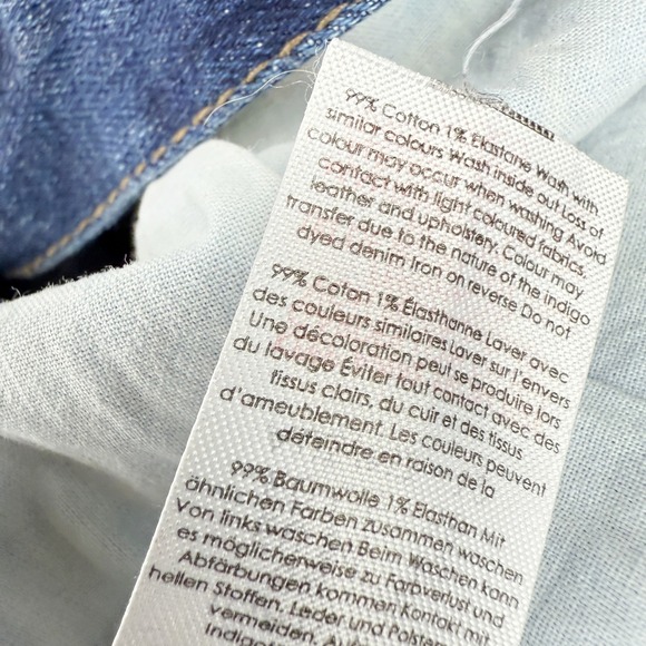 Nasty Gal Denim Jumpsuit Size 8 Long Sleeve Button Up Collar Womens‎ Blue Denim - Picture 11 of 11